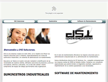 Tablet Screenshot of dsi-soluciones.com